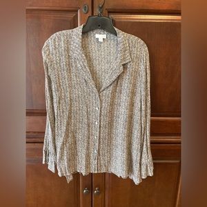 J Jill beautiful blouse, size Petite Large.